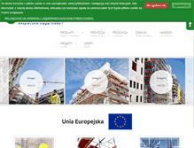Tablet Screenshot of omega-rusztowania.pl